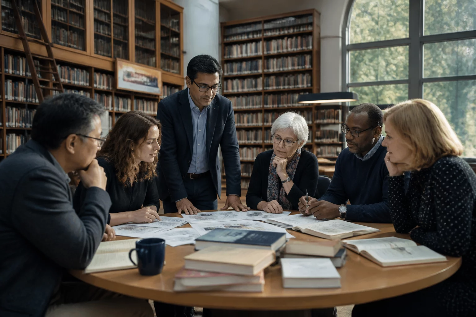 ReferenceContext Editorial Board Reviewing Scientific Papers