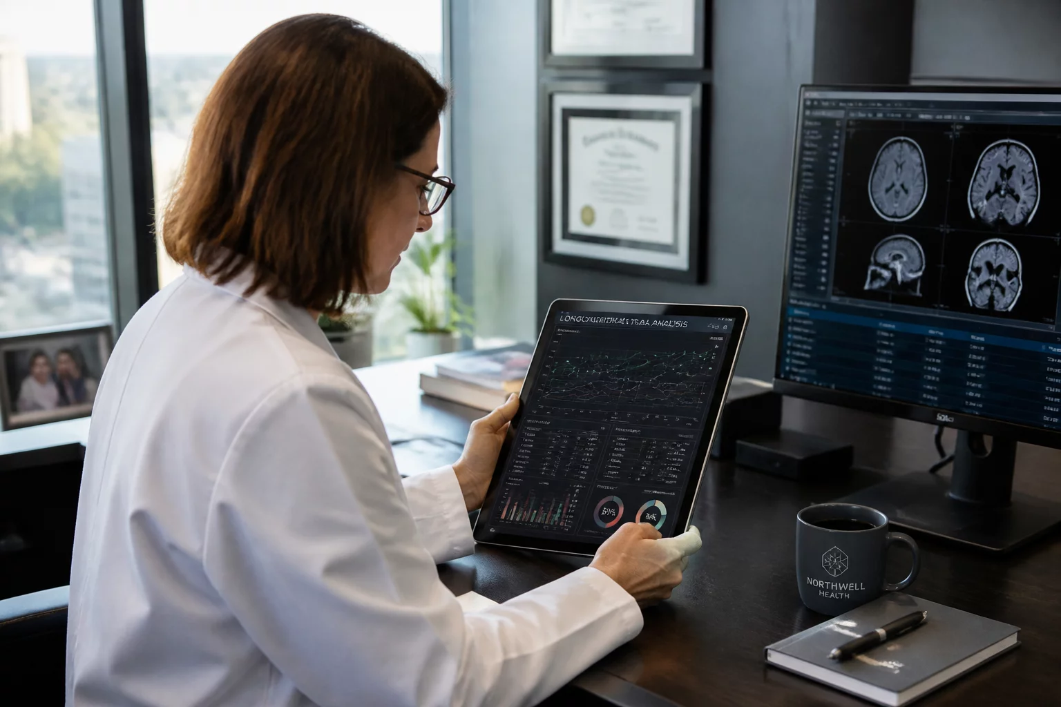 Analysis of clinical trial data variance
